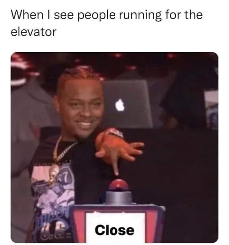 Closing the elevator